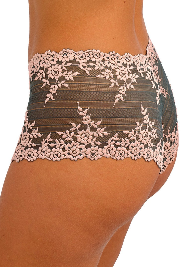 Wacoal Embrace Lace Slip Pantaloncino A Vita Bassa Dark Slate/Cloud Pink