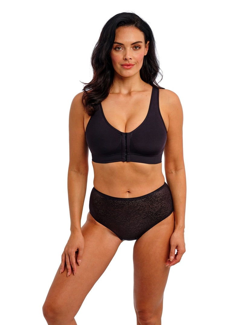 B-Smooth Reggiseno Senza Ferretto Per Post Operatorio Nero