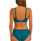 Raffine Slip A Vita Bassa Teal