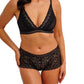 Raffine Bralette Senza Ferretto E Coppe Soft Nero
