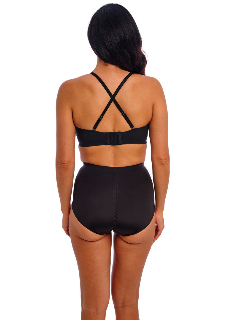 Ines Secret Strapless Bra Fascia Push Up Nero