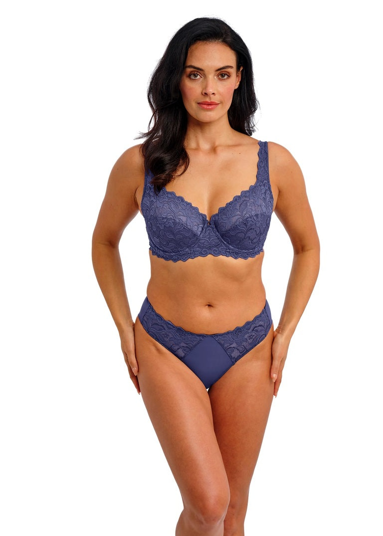 Eglantine Reggiseno Con Ferretto E Coppe Ricamate Dark Azure