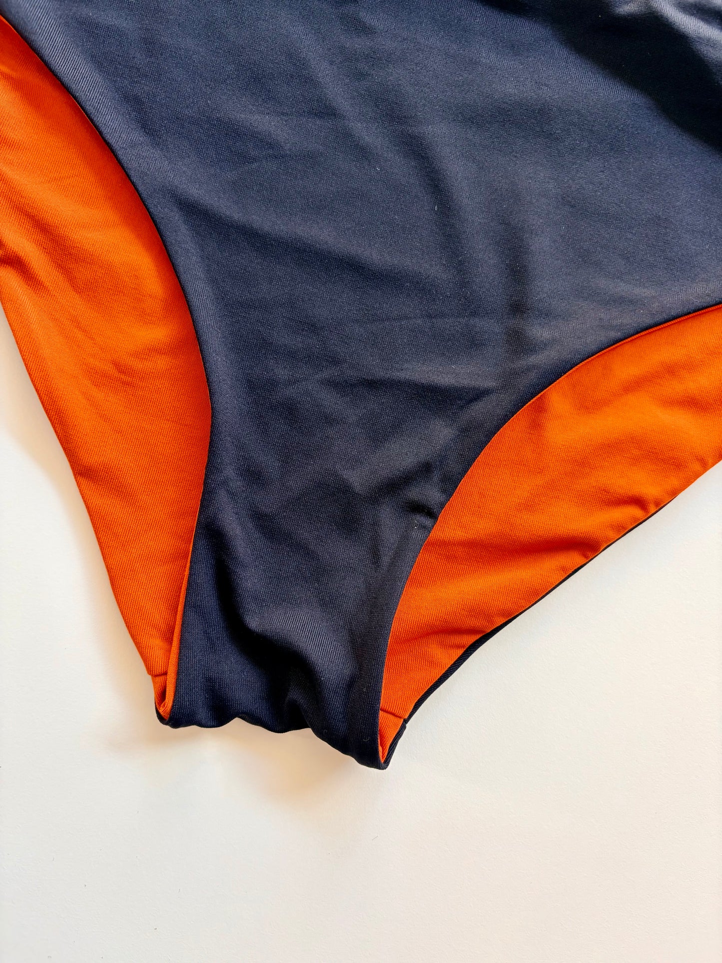 Slip Costume Double Face Nero/ Arancione
