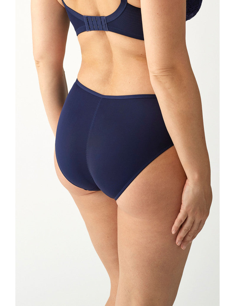 Bikini Marino Pizzo e Microfibra L6302