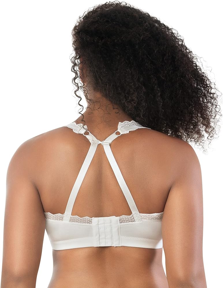 Dalis Bralette senza ferretto in cotone Pearl White