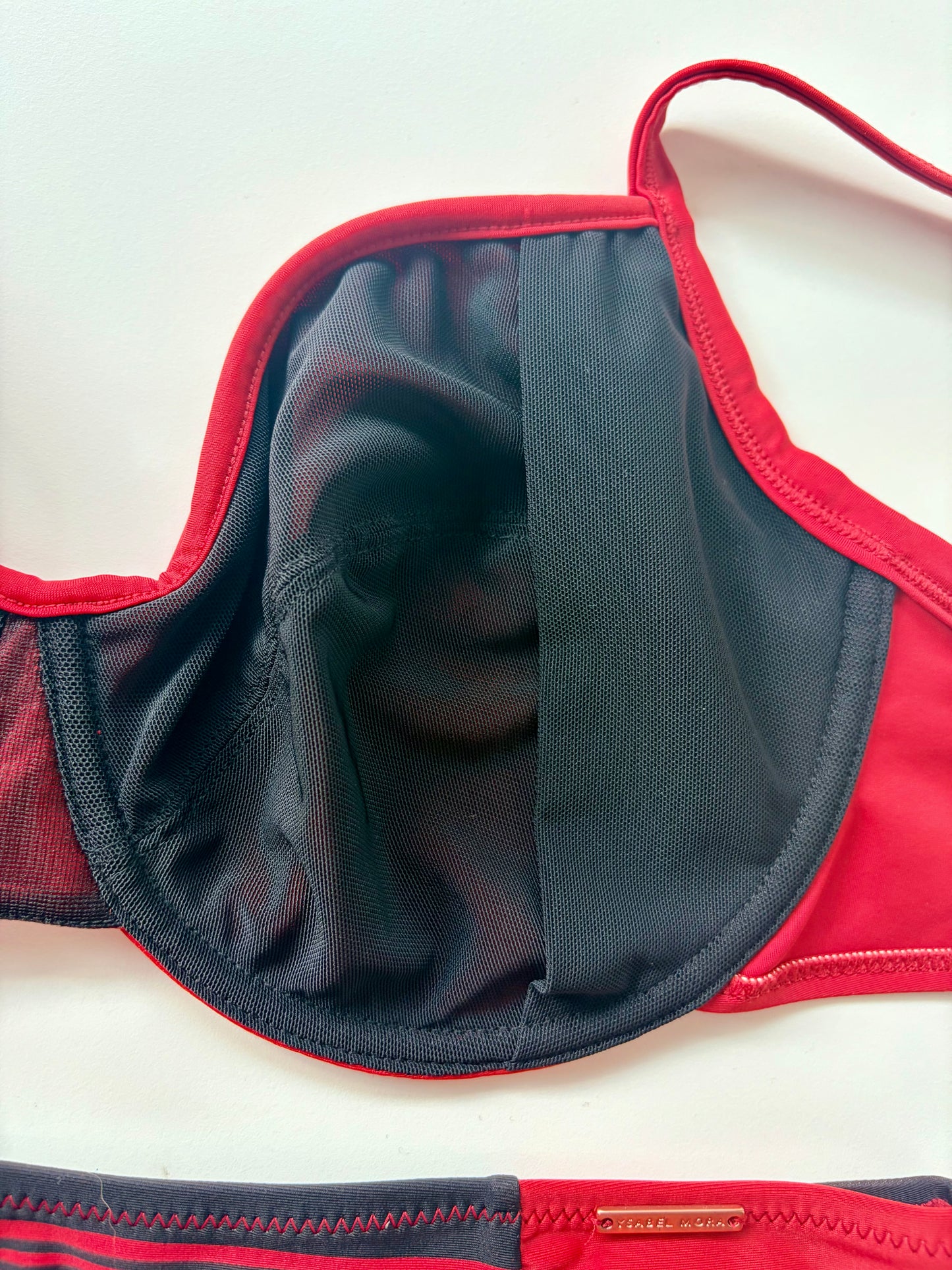 Reggiseno Costume Con Ferretto Rosso Mattone 81390