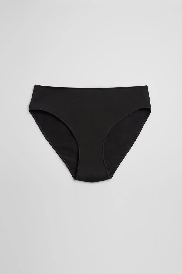 Slip Midi Cotone 19641 Nero PRONTA CONSEGNA