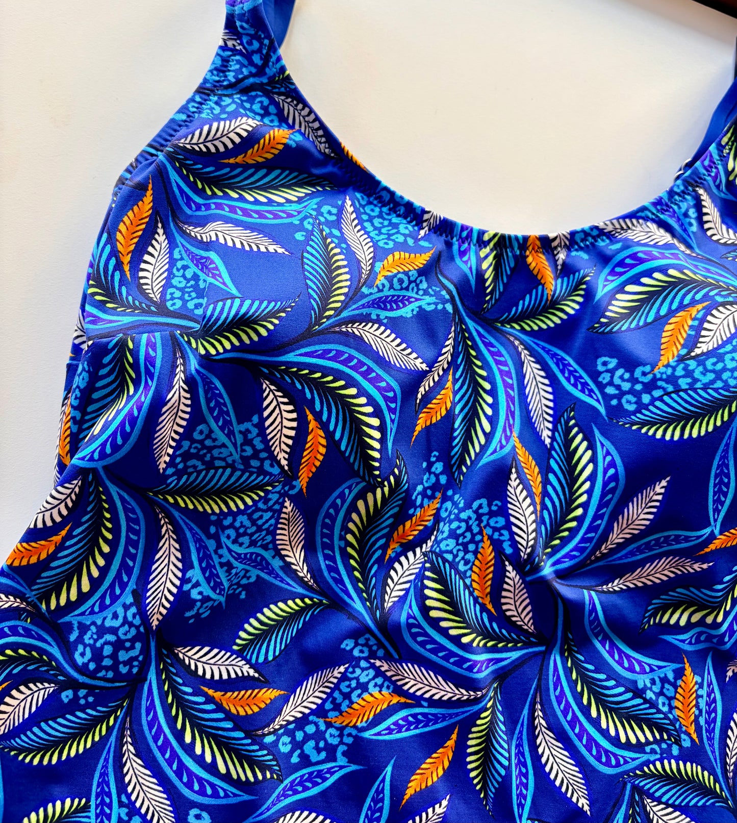 Morena Tankini Senza Ferretto Blu