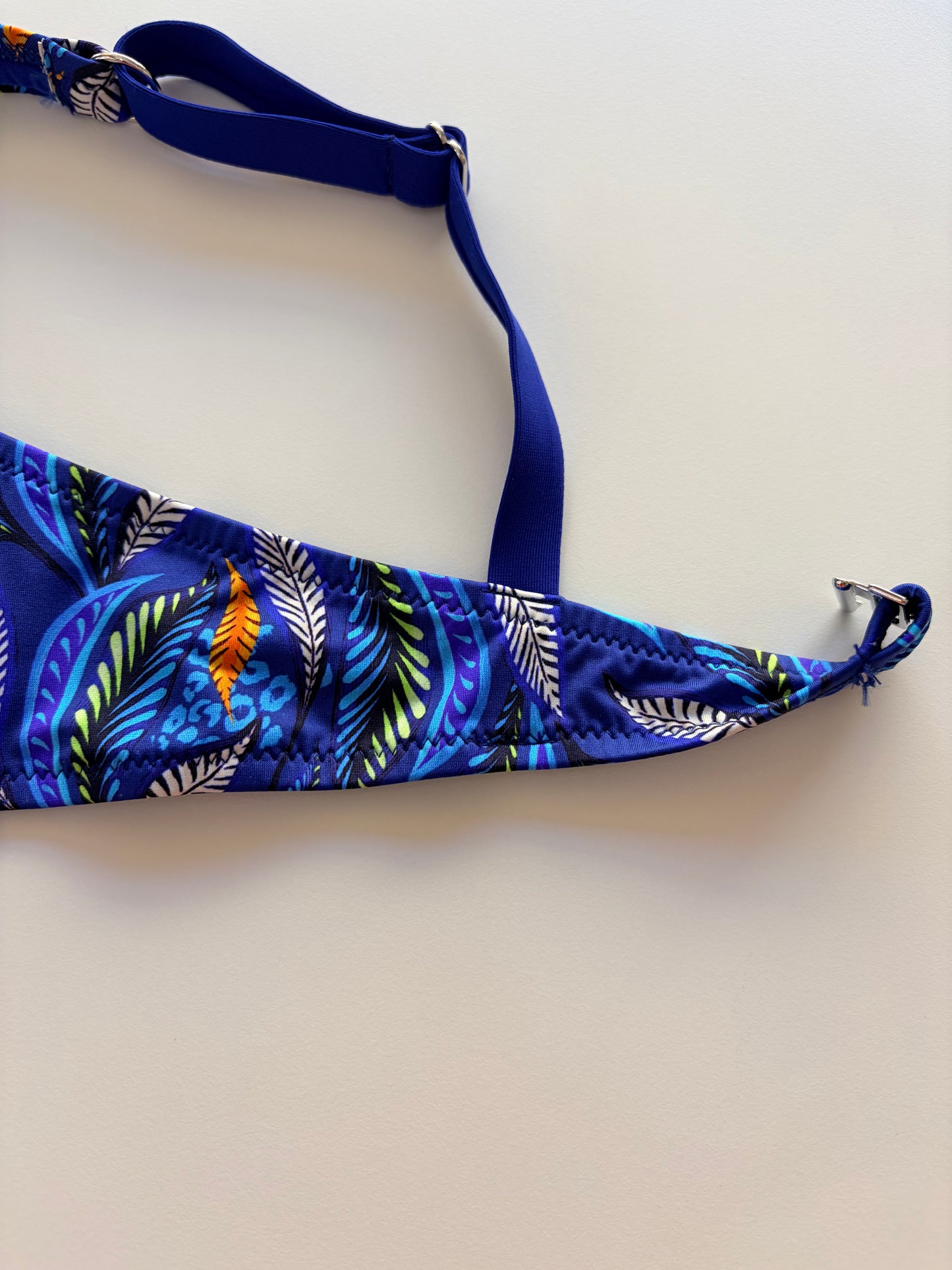 Bralette Costume Senza Ferretto Donatella Blu