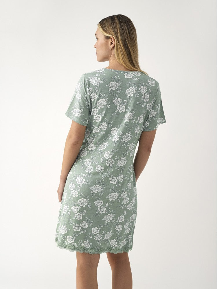 Camicia da notte Mezza Manica Viscosa Modal N19041