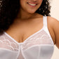 Elomi Cate Reggiseno Con Ferretto E Coppe Soft Ricamate Bianco