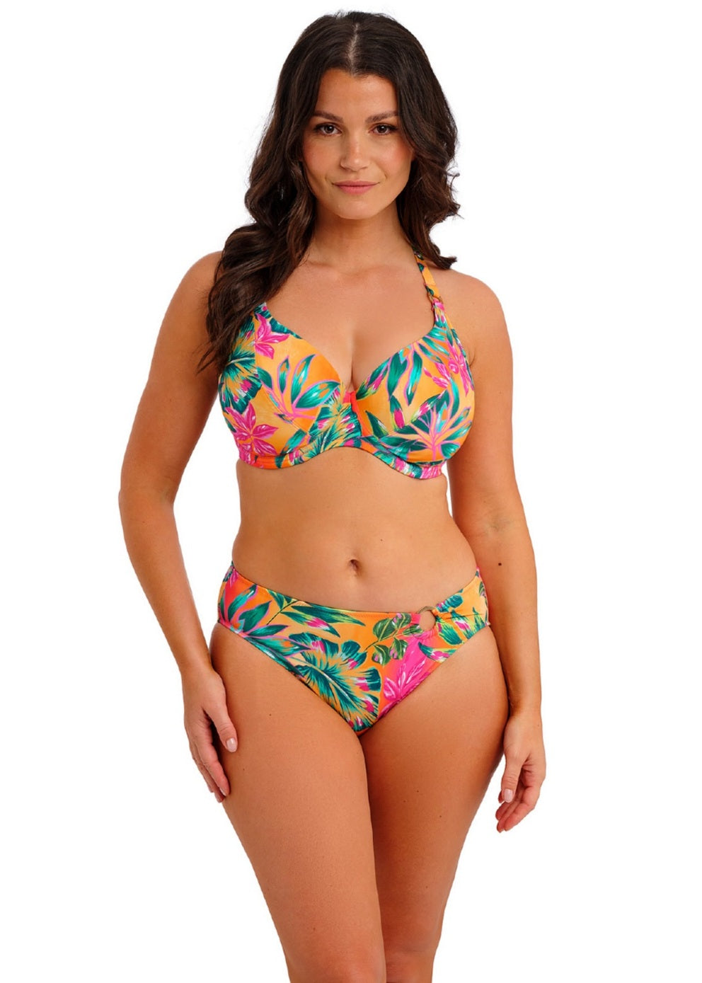 Sunset Reef Reggiseno Costume Con Scollo All'Americana