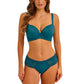 Raffine Reggiseno Con Ferretto E Coppe Preformate Teal