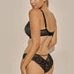 Kinga SC-1126 Reggiseno Soft Nero Balconcino