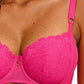 Fascinate Reggiseno A Balconcino Con Ferretto E Coppe Soft Hot Pink ULTIME TAGLIE PRONTA CONSEGNA