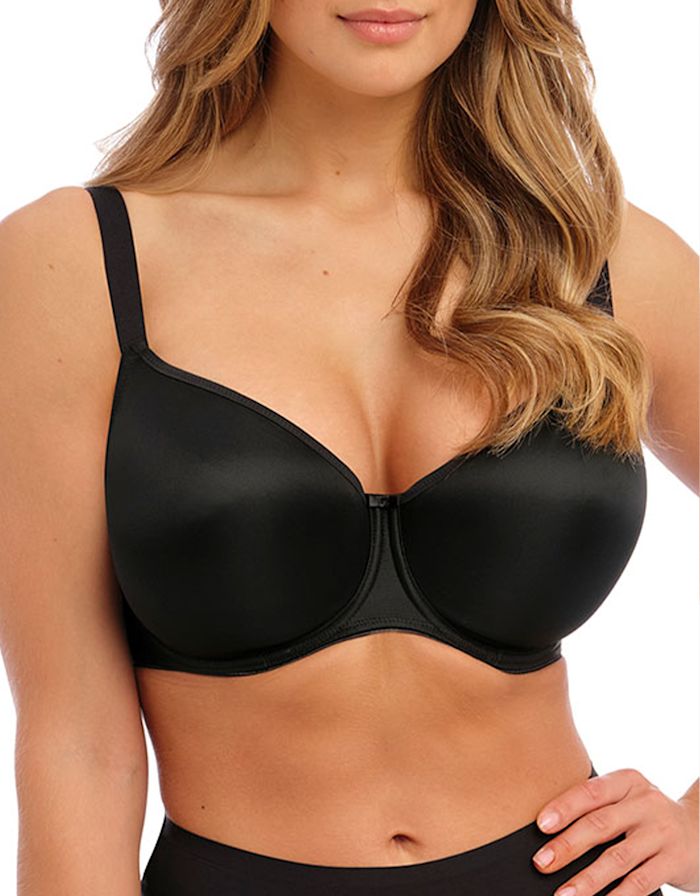 Fantasie Smoothing Reggiseno Con Ferretto E Coppe Soft Nero ULTIME TAGLIE PRONTA CONSEGNA