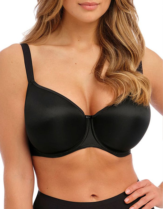 Fantasie Smoothing Reggiseno Con Ferretto E Coppe Soft Nero ULTIME TAGLIE PRONTA CONSEGNA