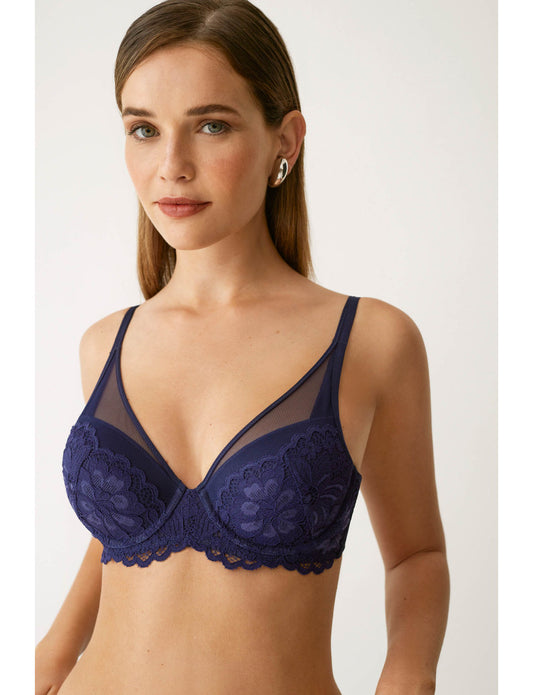 Reggiseno Soft Marino con J-hook L6321