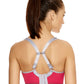 Reggiseno Sportivo Sonic Coppe Spacer Traspiranti Rosso