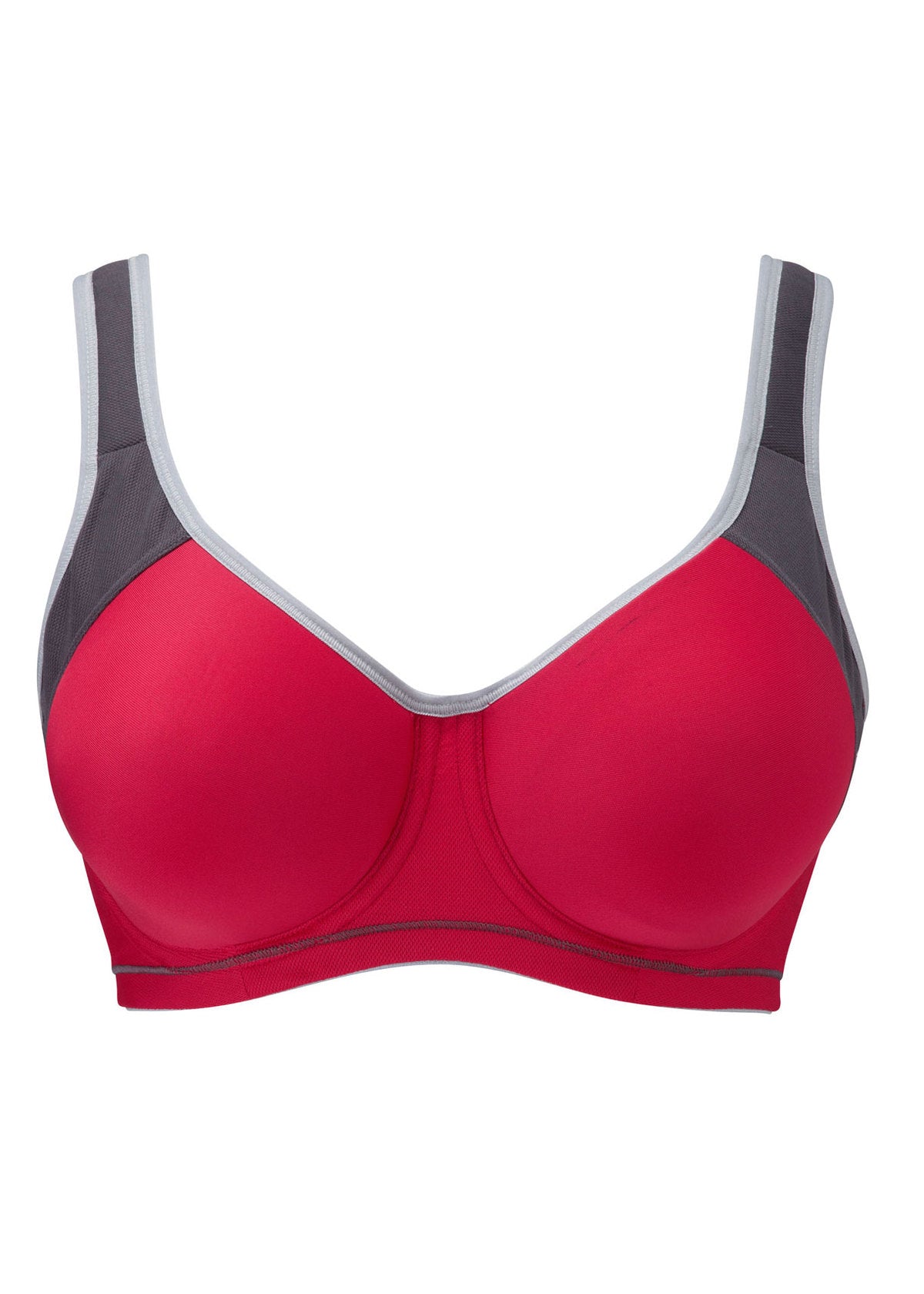 Reggiseno Sportivo Sonic Coppe Spacer Traspiranti Rosso