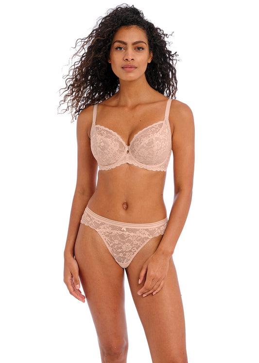 Offbeat Natural Beige Plunge Bra