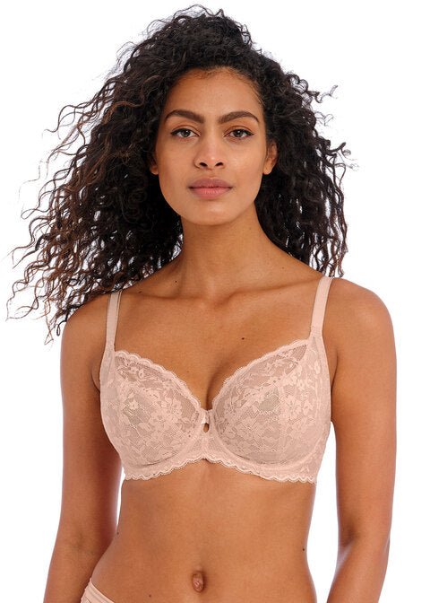 Offbeat Natural Beige Plunge Bra