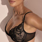 Reggiseno Preformato Effetto Push Up con Imbottitura Estraibile Black
