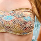 Fascia Costume Senza Ferretto Haideah Fantasia ULTIME TAGLIE PRONTA CONSEGNA