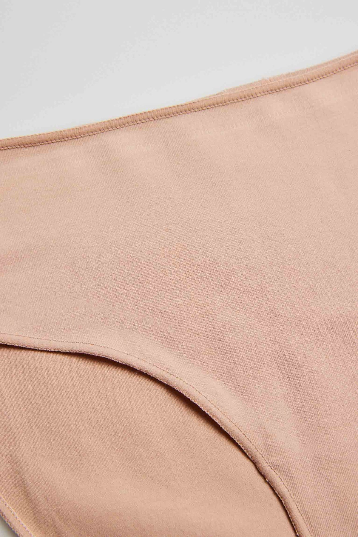 Slip Midi Cotone Organico 19641 Nero/Nude/Bianco