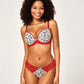 Cherish Me Reggiseno Con Ferretto E Coppe Preformate Effetto Push Up Leopard ULTIME TAGLIE PRONTA CONSEGNA