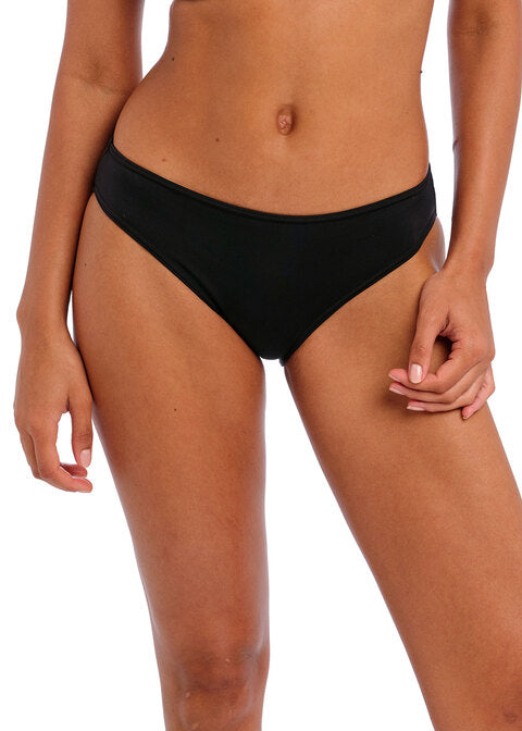 Jewel Cove Plain Black Bikini Brief