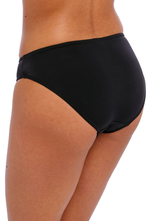 Jewel Cove Plain Black Bikini Brief