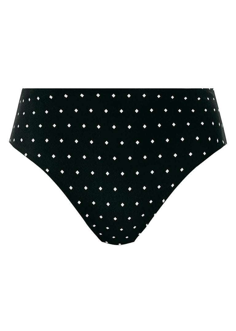 Jewel Cove Slip a Vita Alta Black Pois