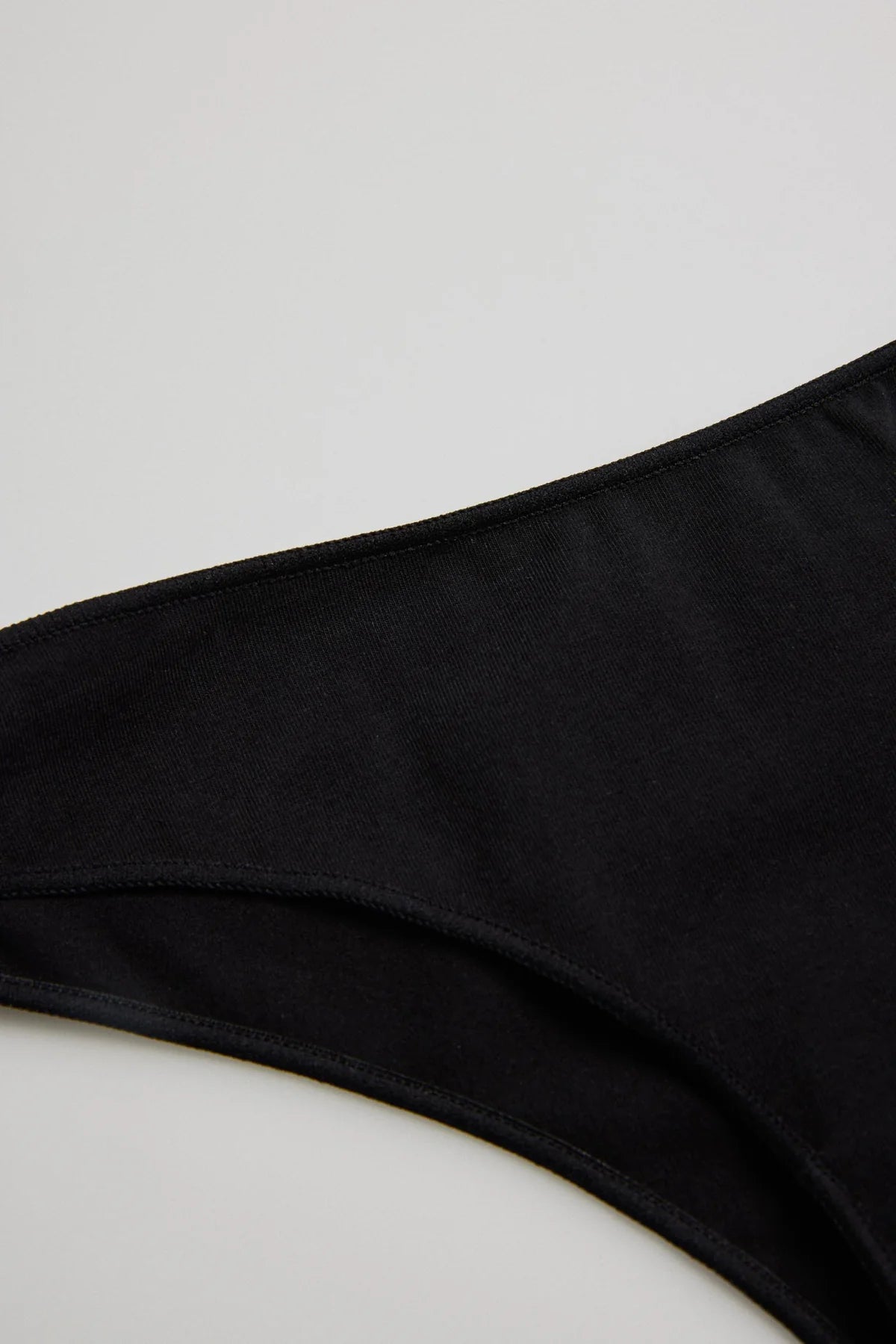 Slip Brasiliana 19645 Nero Cotton Nature PRONTA CONSEGNA