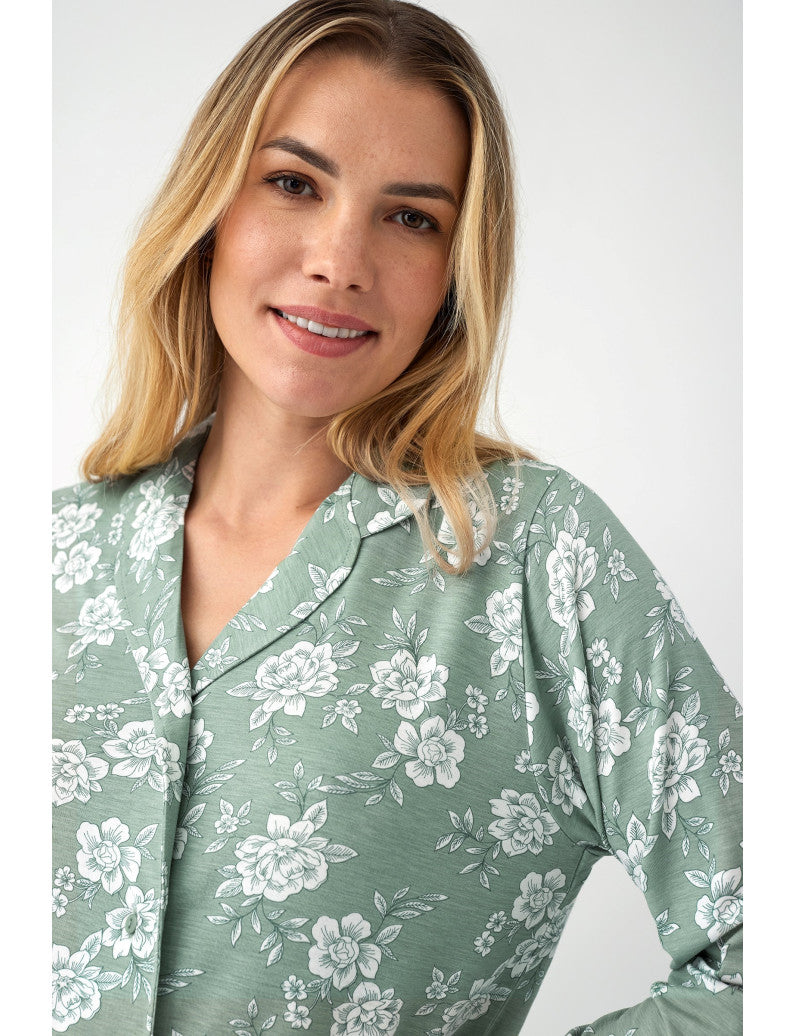 Pigiama Taglio Maschile Aperto Lungo Viscosa ULTIME TAGLIE PRONTA CONSEGNA