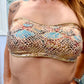 Fascia Costume Senza Ferretto Haideah Fantasia ULTIME TAGLIE PRONTA CONSEGNA