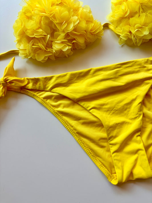 Slip Costume Con Laccetti Giallo Vacanze Italiane ULTIME TAGLIE PRONTA CONSEGNA