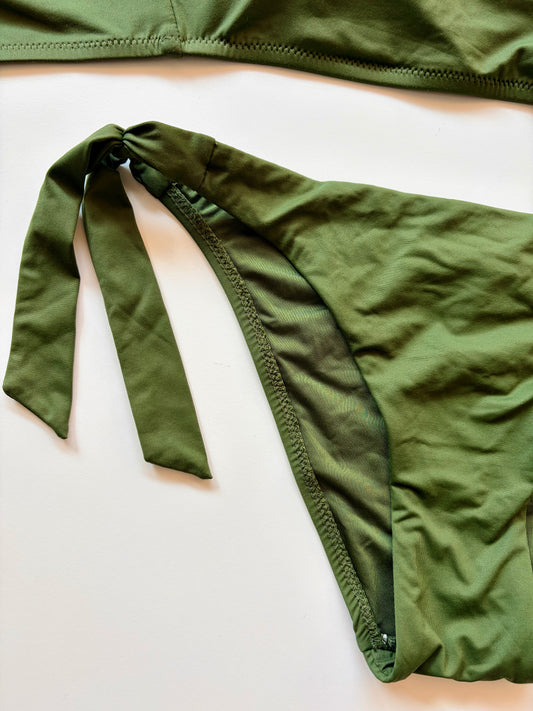 Slip Costume con Laccetti Verde Vacanze Italiane ULTIME TAGLIE PRONTA CONSEGNA