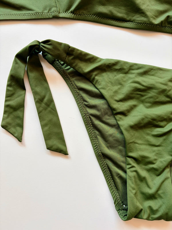Slip Costume con Laccetti Verde Vacanze Italiane ULTIME TAGLIE PRONTA CONSEGNA