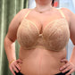 Reggiseno Valentine con coppa ricamata in pizzo soft e ferretto Nude