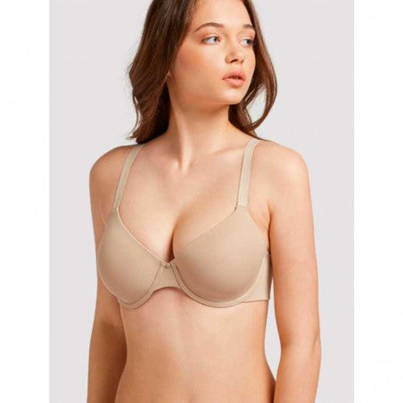 Reggiseno ELLA con ferretto e coppa preformata 0119 Nude ULTIME TAGLIE PRONTA CONSEGNA-ARTICOLO IN SVENDITA FINALE-NON SOGGETTO A RESI O CAMBI