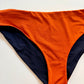 Slip Costume Double Face Nero/ Arancione