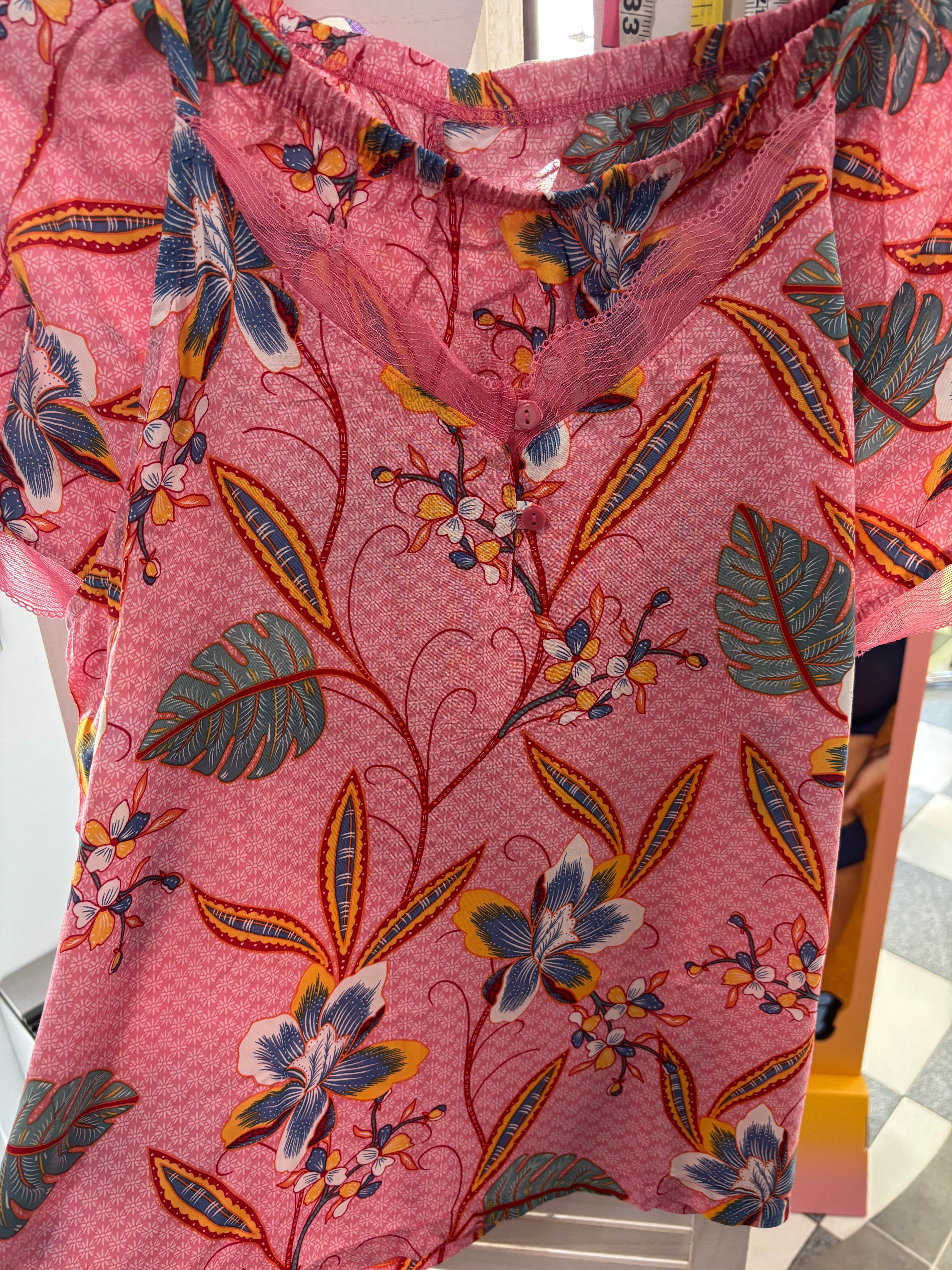 Pigiama estivo Top e Pantaloncino Viscosa N19062 ULTIME TAGLIE PRONTA CONSEGNA