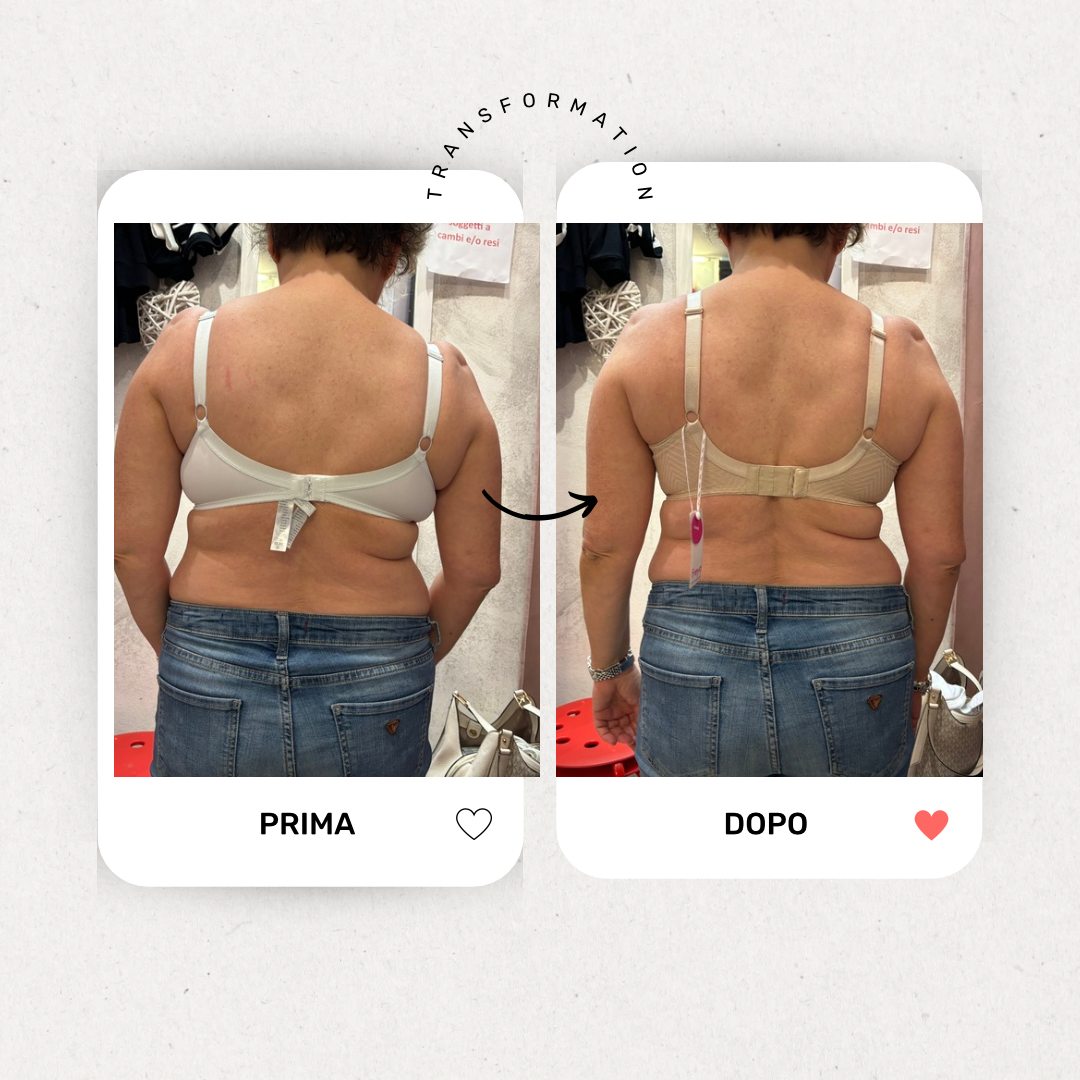 Consulenza Bra Fitting in Negozio – La tua taglia perfetta di reggiseno in un’ora