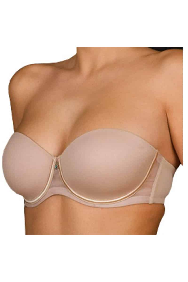 Esmeralda Fascia Nude ULTIME TAGLIE PRONTA CONSEGNA-ARTICOLO IN SVENDITA FINALE-NON SOGGETTO A RESI O CAMBI