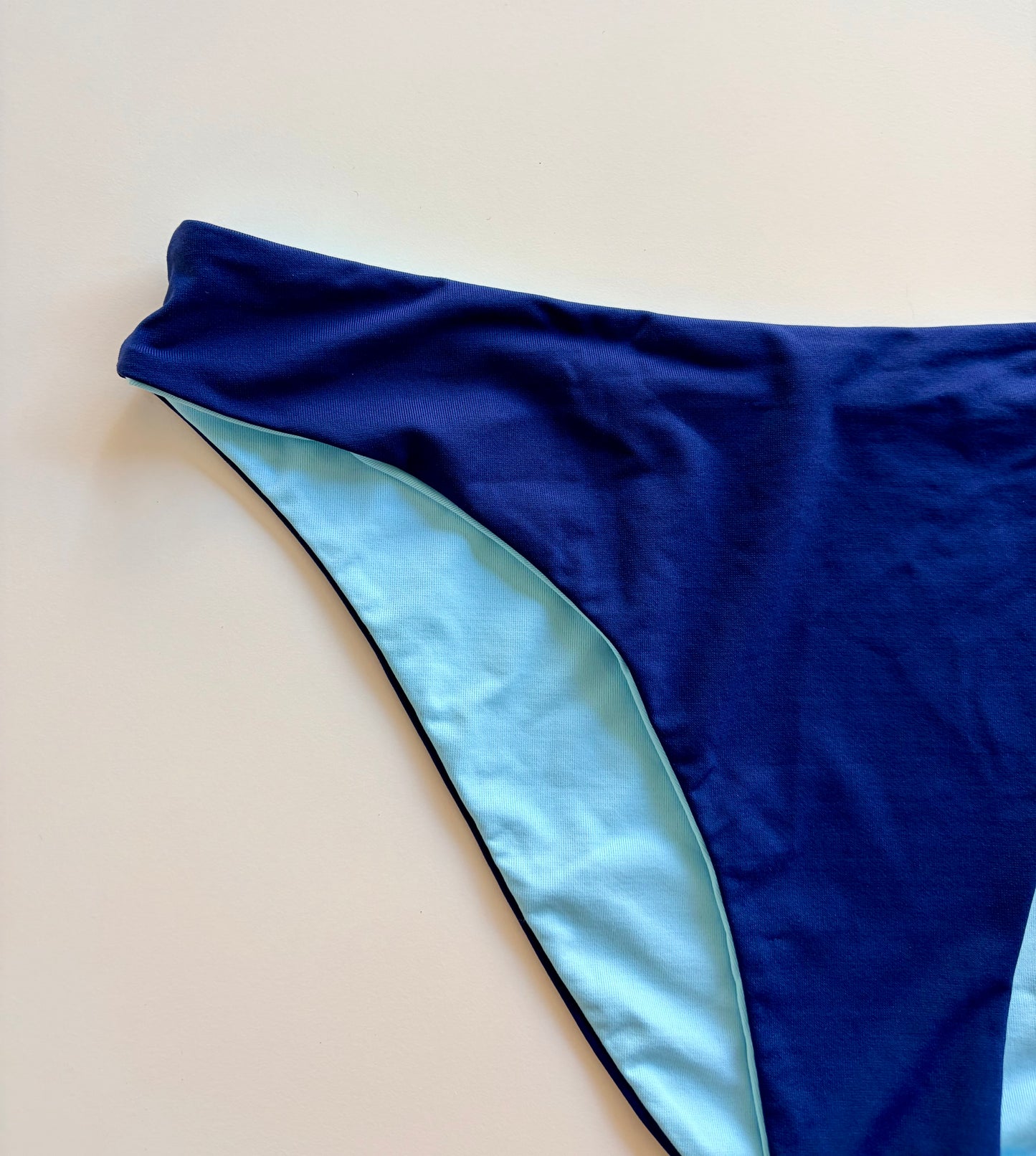 Slip Costume Double Face Azzurro/Blu