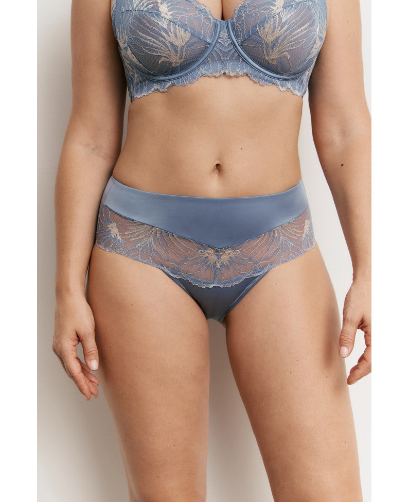 Promise Azul Slip Bikini A Vita Alta L7152