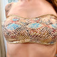 Fascia Costume Senza Ferretto Haideah Fantasia ULTIME TAGLIE PRONTA CONSEGNA