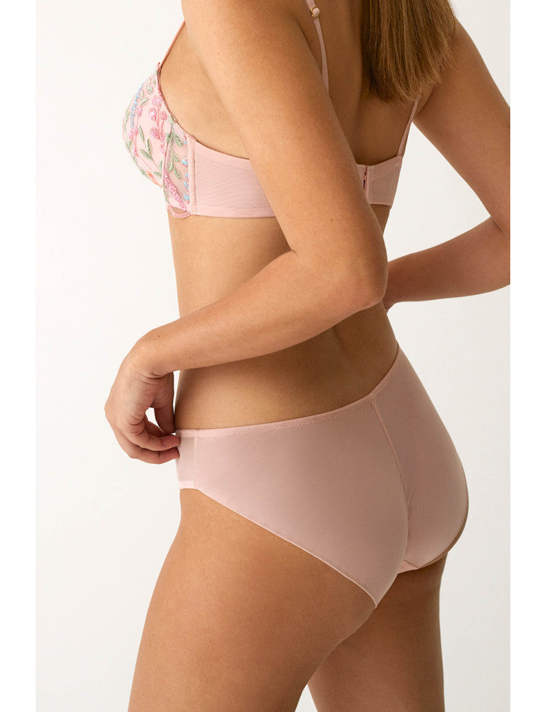 Bikini Classico Rosa Ricamato L6262