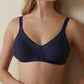 Reggiseno ESTELA senza ferretto Blu ULTIME TAGLIE PRONTA CONSEGNA-ARTICOLO IN SVENDITA FINALE-NON SOGGETTO A RESI O CAMBI
